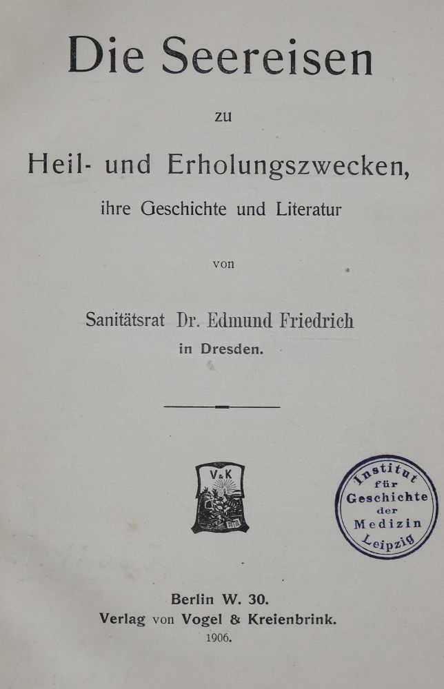 Große Abbildung Nr.1: 135-1721 Friedrich,E.: (Medizin)