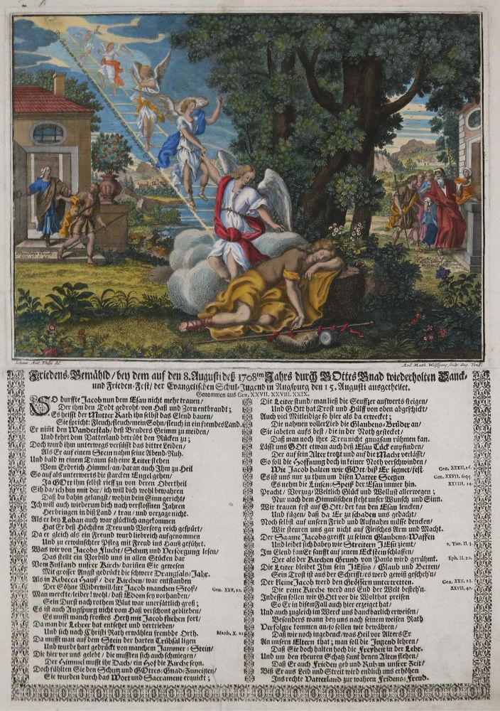 Große Abbildung Nr.1: 135-176 Friedens-Gemähld: (Einblattdrucke u. Flugschriften)