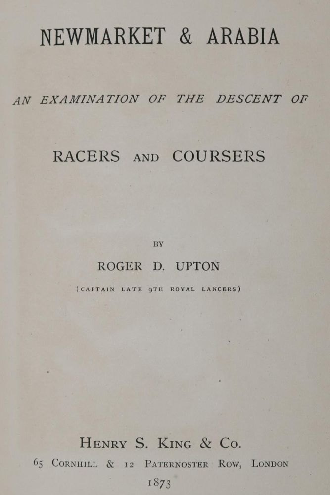 Große Abbildung Nr.3: 135-1764 Upton,R.D.: (Zoologie, Pferde)