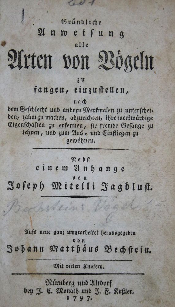 Große Abbildung Nr.2: 135-1772 (Pernau,F.A.v.).: (Zoologie, Vögel)