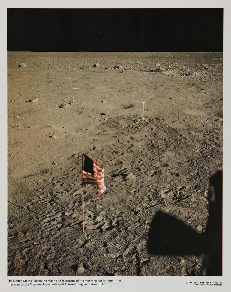 Große Abbildung Nr.2: 135-1776 Apollo 11.: (Verschiedene Gebiete - Varia, Aeronautik, Mondlandung)