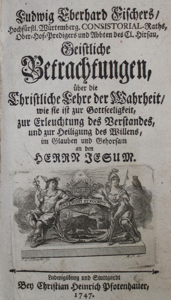 Große Abbildung Nr.1: 135-178 Einem,J.J.v.: (Alte Drucke, Handschriften und Theologie)
