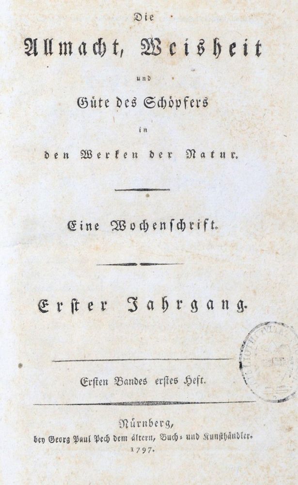 Große Abbildung Nr.4: 135-1788 Beckmann,J.: (Verschiedene Gebiete - Varia)