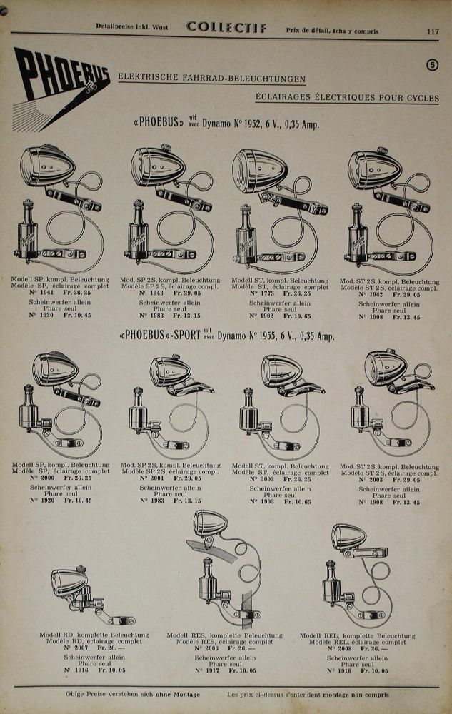 Große Abbildung Nr.3: 135-1802 Collectiv 1951/52.: (Verschiedene Gebiete - Varia, Fahrrad)