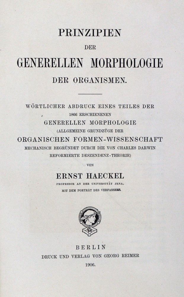 Große Abbildung Nr.2: 135-1812 Haeckel,E: (Verschiedene Gebiete - Varia)