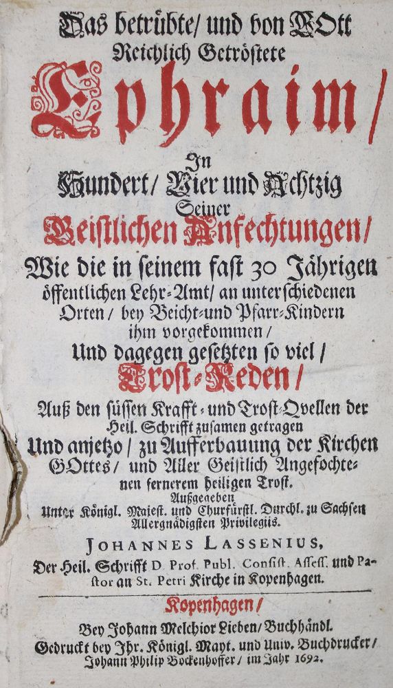 Große Abbildung Nr.1: 135-182 Lassenius,J.: (Emblemata)