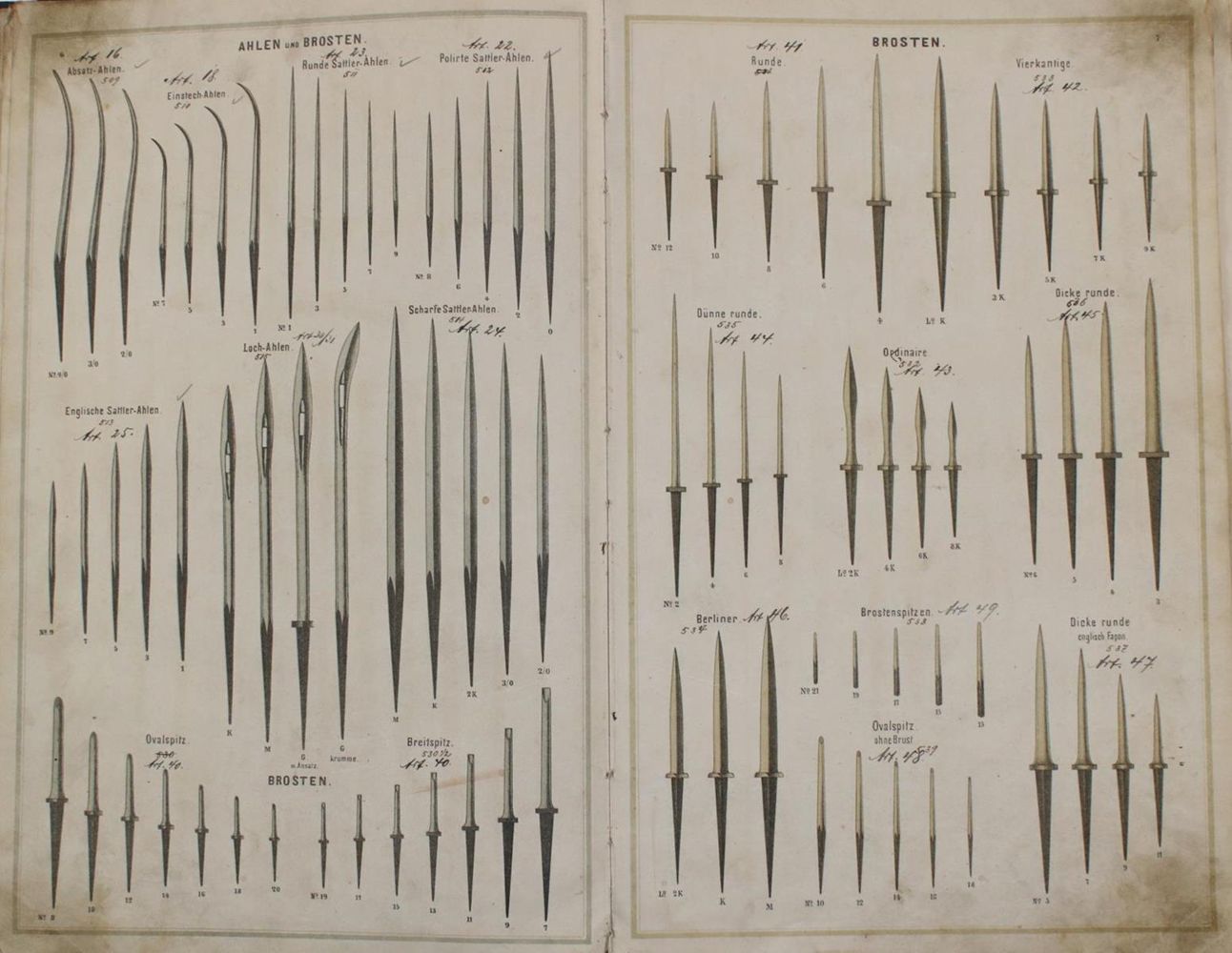 Große Abbildung Nr.1: 135-1834 Gebrüder Heller, vorm. Georg Heller, Schmalkalden.: (Verschiedene Gebiete - Varia, Metallverarbeitung)
