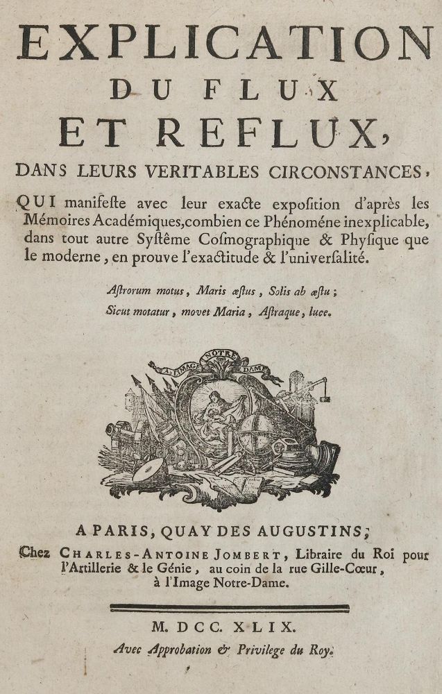 Große Abbildung Nr.1: 135-1835 (Brancas-Villeneuve,A.F.de).: (Verschiedene Gebiete - Varia, Meteorologie)