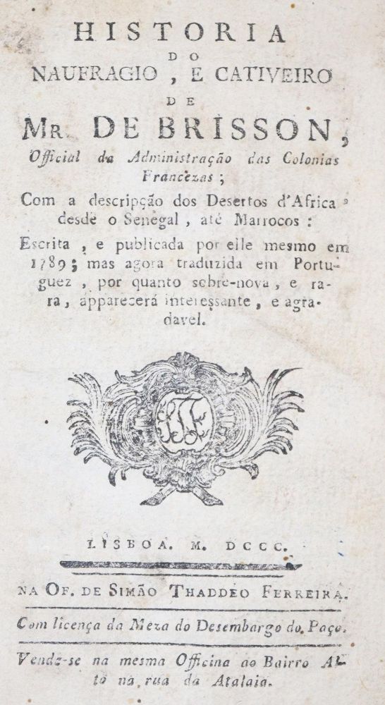 Große Abbildung Nr.1: 135-1875 Brisson,(P.R.)de.: (Afrika)