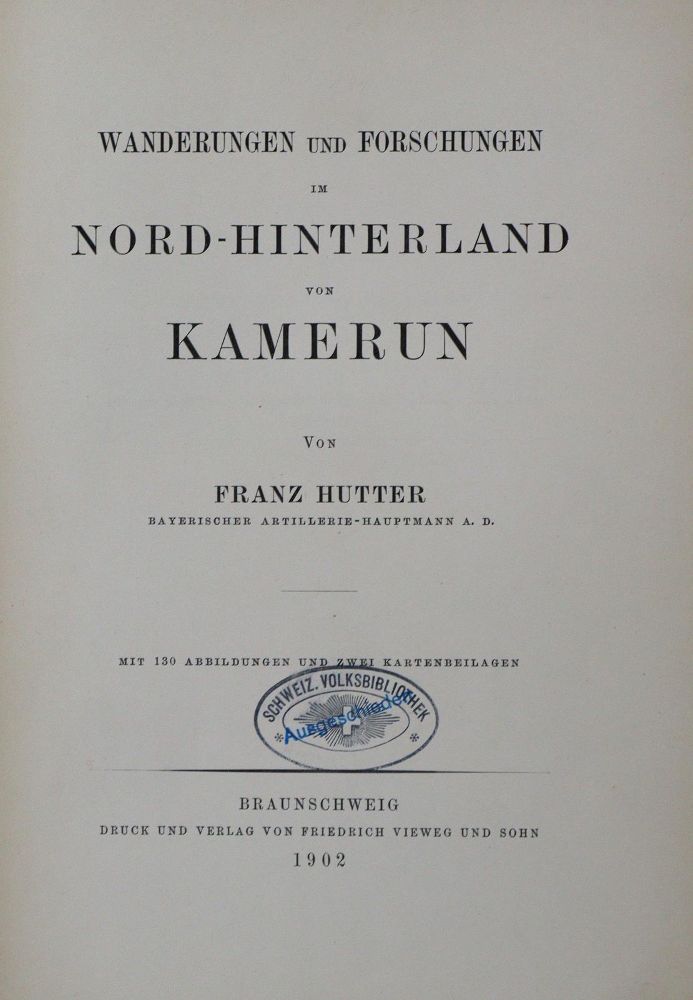 Große Abbildung Nr.2: 135-1886 Hutter,F.: (Afrika)