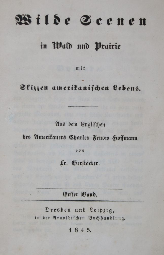 Große Abbildung Nr.1: 135-1905 Gerstäcker,F.: (Amerika)
