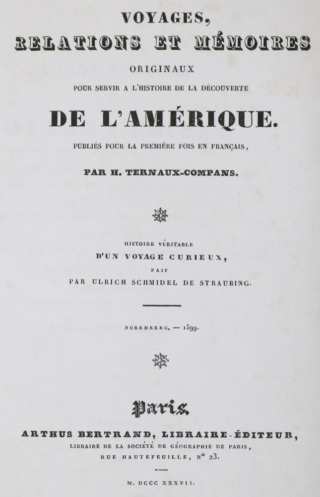 Große Abbildung Nr.1: 135-1917 Schmidel,U.: (Amerika)