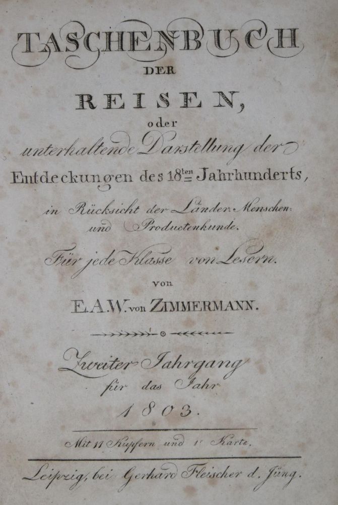 Große Abbildung Nr.1: 135-1920 Zimmermann,E.A.W.: (Amerika)