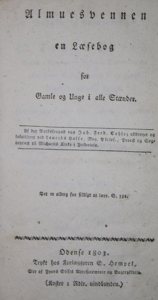 Große Abbildung Nr.1: 135-1923 Hasse,L. (Hrsg.).: (Arktis-Antarktis-Nordländer, Dänemark)