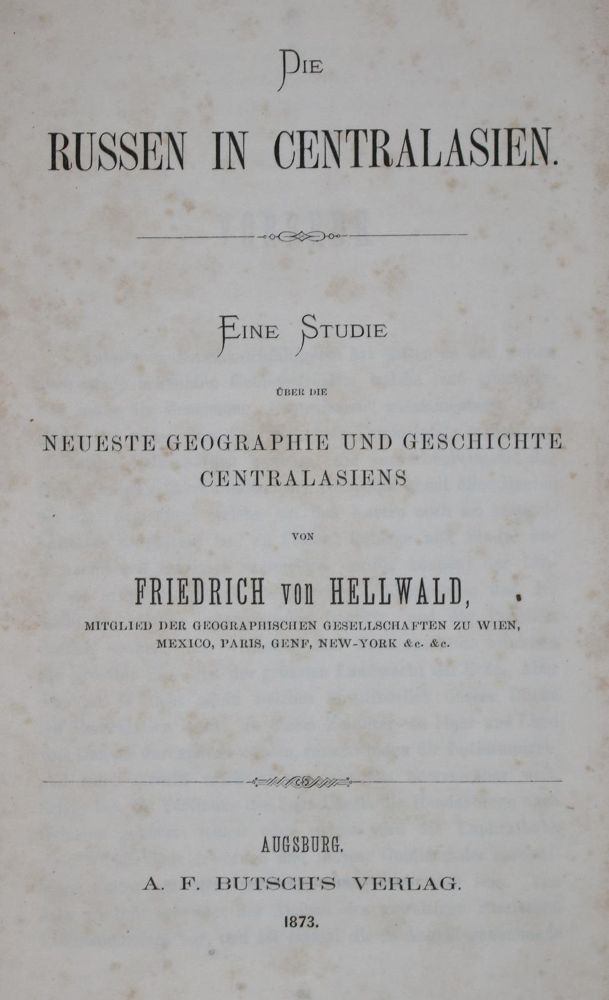 Große Abbildung Nr.1: 135-1959 Hellwald,F.v.: (Asien)