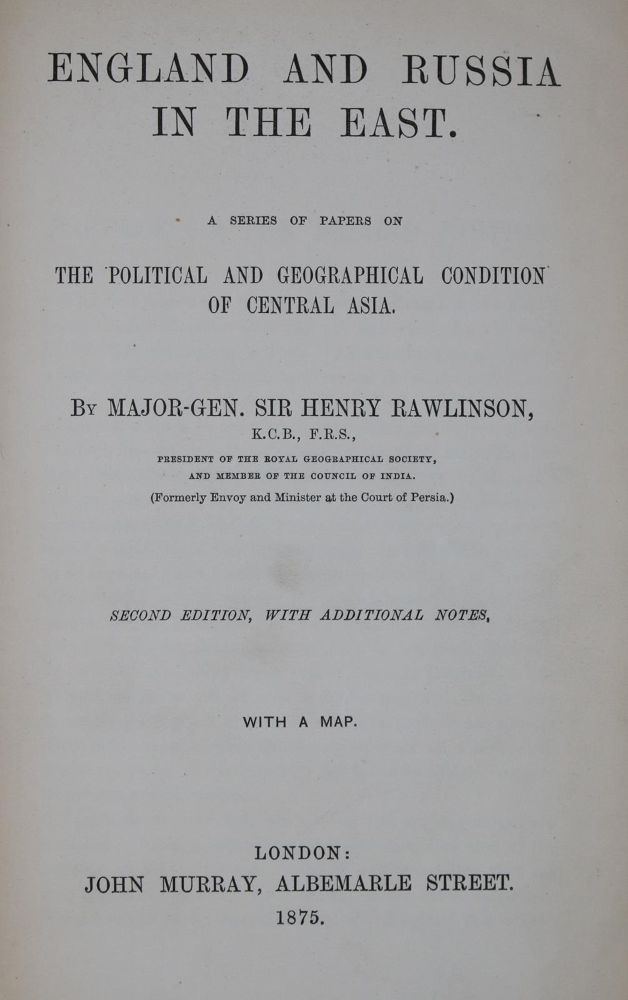 Große Abbildung Nr.1: 135-1979 Rawlinson,H.C.: (Asien)