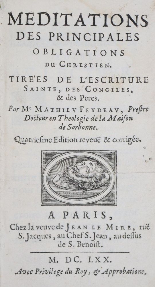 Große Abbildung Nr.1: 135-201 Feydeau,M.: (Alte Drucke, Handschriften und Theologie)