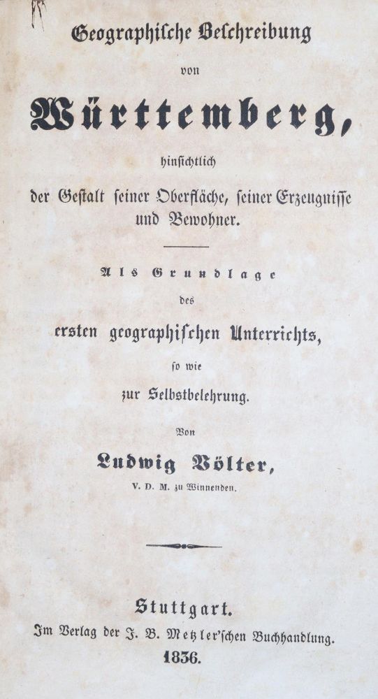 Große Abbildung Nr.1: 135-2023 Völter,L.: (Deutschland, Baden-Württemberg)