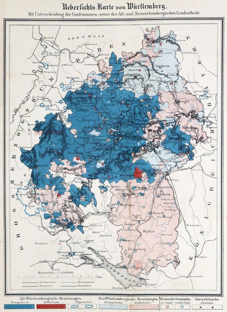 Große Abbildung Nr.1: 135-2025 Württemberg.: (Deutschland, Baden-Württemberg)