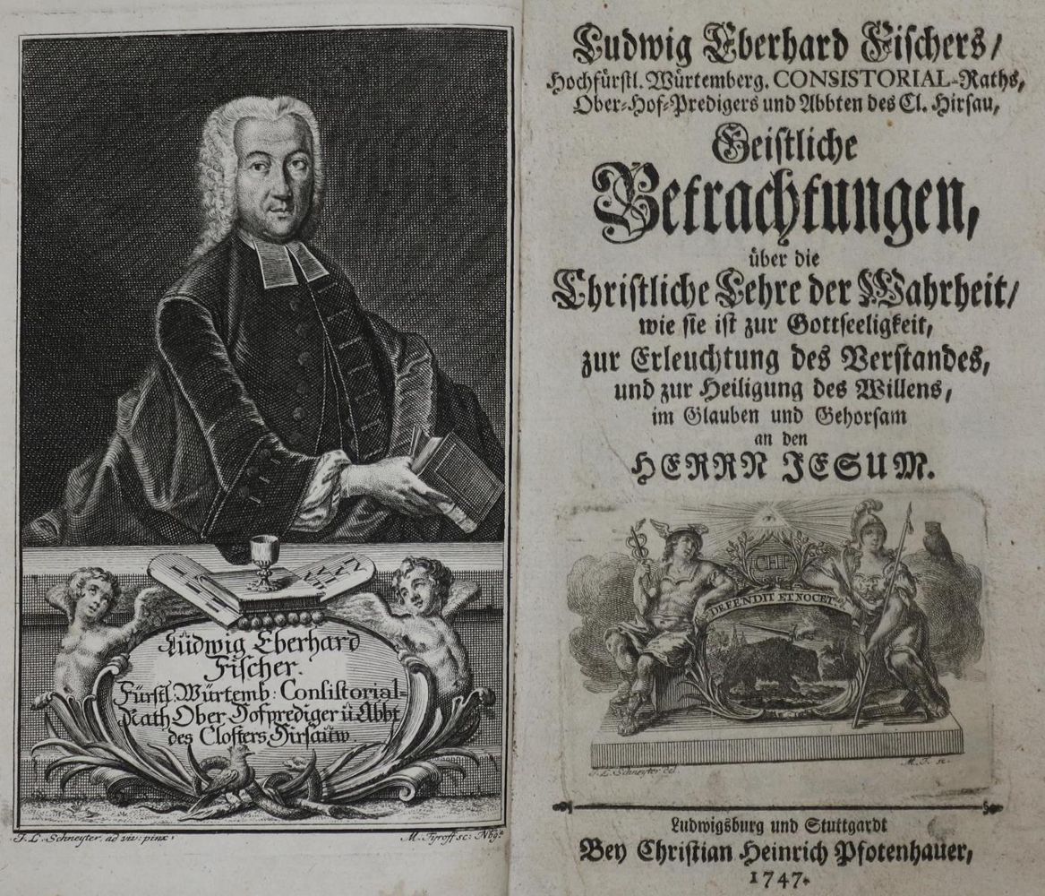 Große Abbildung Nr.1: 135-204 Fischer,L.E.: (Alte Drucke, Handschriften und Theologie)