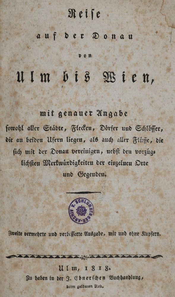 Große Abbildung Nr.1: 135-2049 Reise: (Deutschland, Donau)