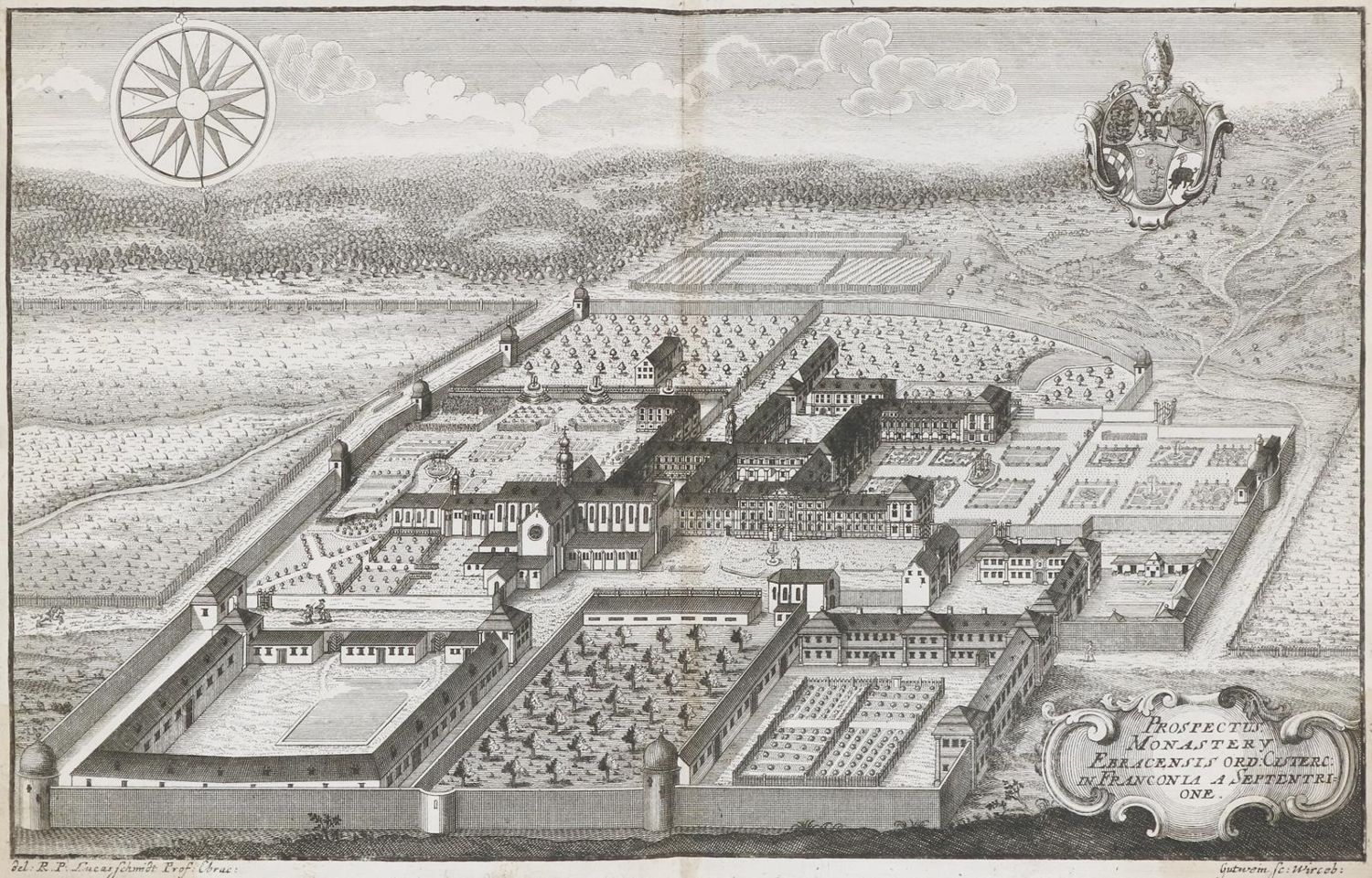 Große Abbildung Nr.1: 135-2052 (Selner,W.).: (Deutschland, Ebrach)