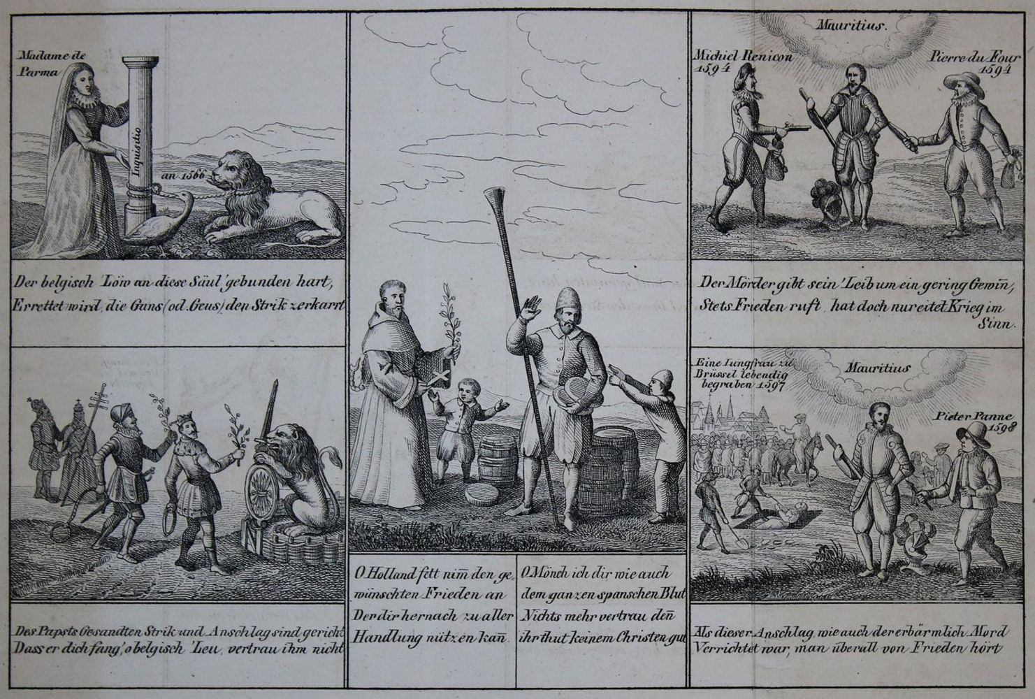 Große Abbildung Nr.1: 135-207 Scheible,J.: (Flugblätter)