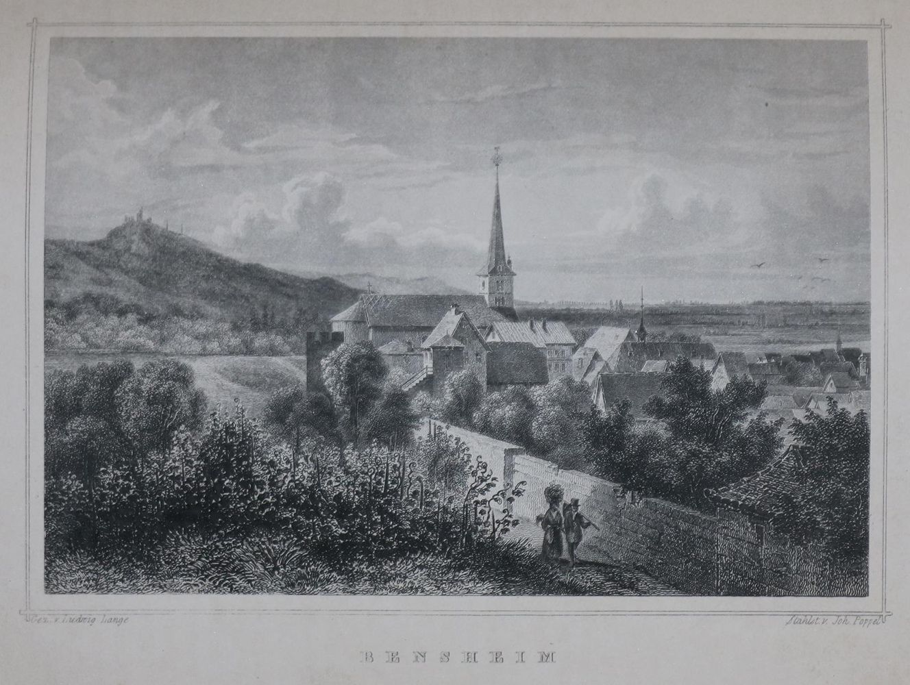 Große Abbildung Nr.1: 135-2074 Dieffenbach,F.: (Deutschland, Hessen)