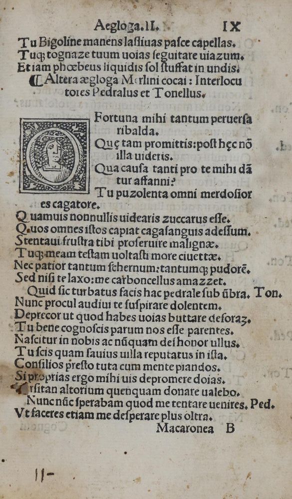 Große Abbildung Nr.2: 135-208 Folengo,T.: (Alte Drucke, Handschriften und Theologie)