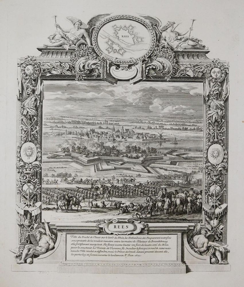Große Abbildung Nr.1: 135-2083 Kleve - Rees.: (Deutschland)