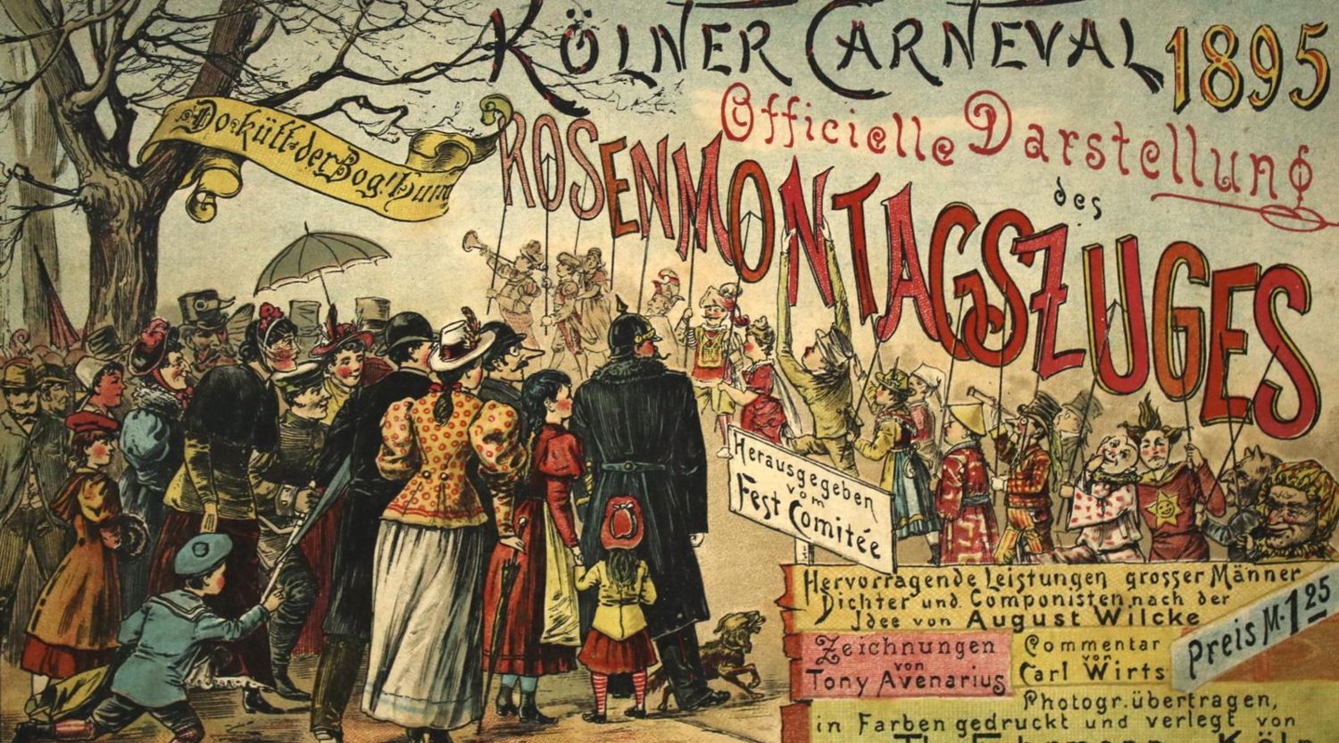 Große Abbildung Nr.1: 135-2084 Kölner Carneval 1895.: (Deutschland, Köln)