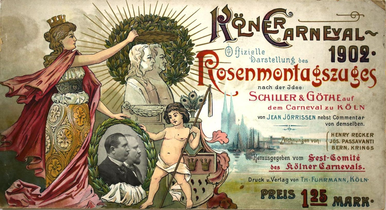 Große Abbildung Nr.1: 135-2086 Kölner Carneval 1902.: (Deutschland, Köln)