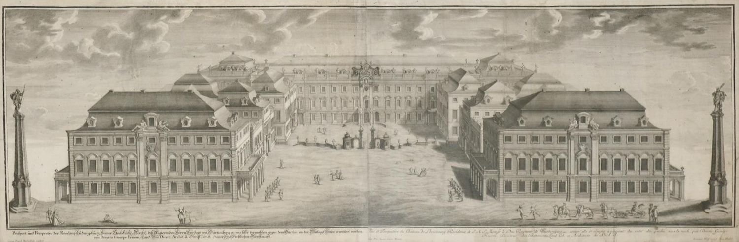 Große Abbildung Nr.1: 135-2092 Ludwigsburg.: (Deutschland)