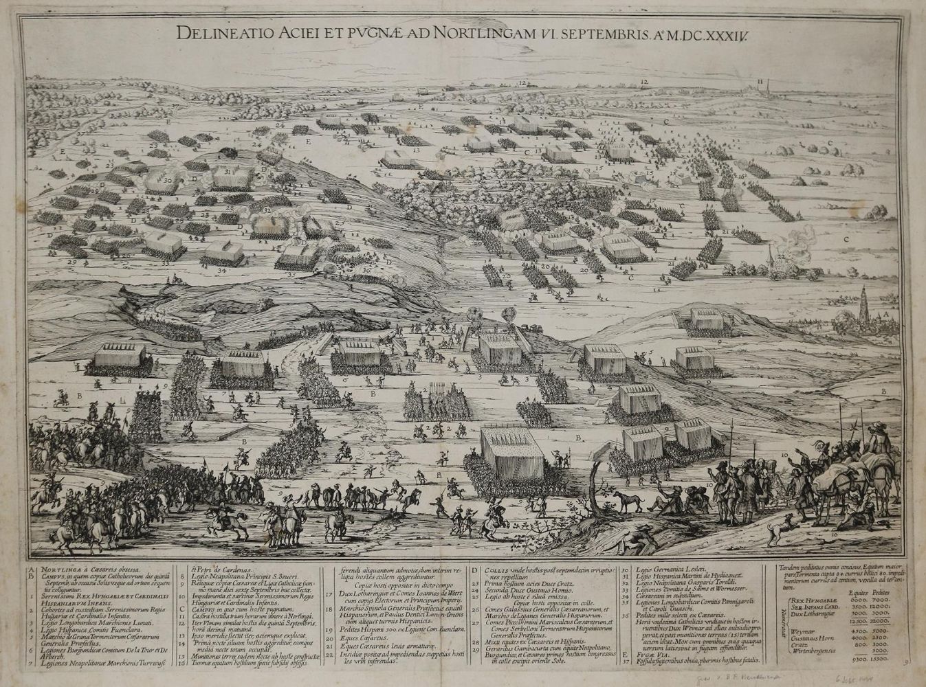 Große Abbildung Nr.1: 135-2095 Nördlingen.: (Deutschland)