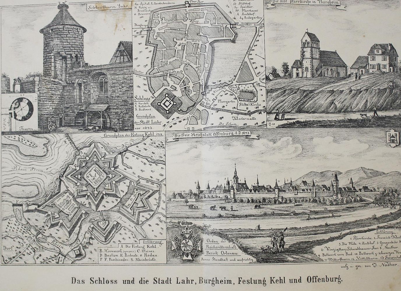 Große Abbildung Nr.1: 135-2096 Naeher,J.: (Deutschland, Ortenau)