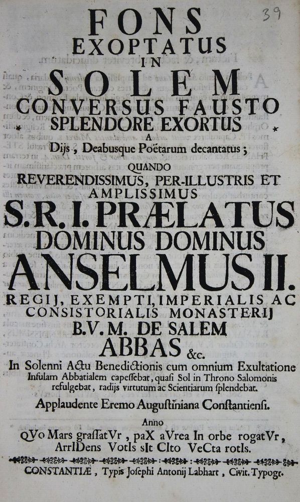 Große Abbildung Nr.1: 135-2116 Kloster Salem.: (Deutschland, Salem)