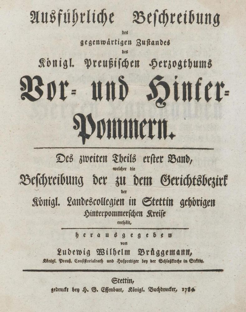 Große Abbildung Nr.1: 135-2125 Brüggemann,L.W: (Deutschland, Stettin)