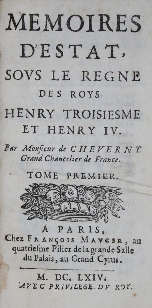 Große Abbildung Nr.1: 135-2151 (Hurault) de Cheverny,(P.).: (Frankreich)