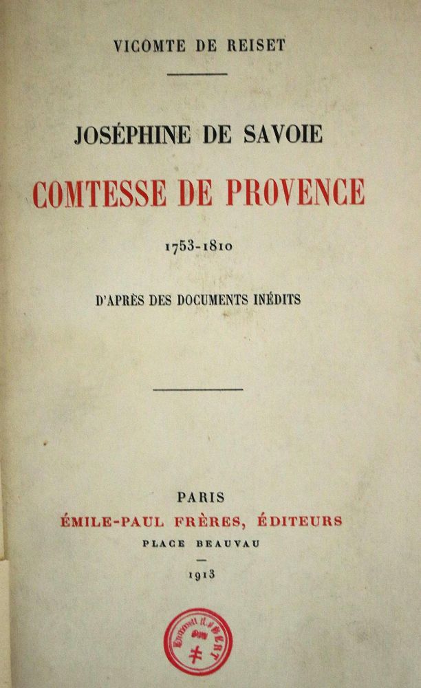 Große Abbildung Nr.1: 135-2165 Reiset,(T.H.A.)de.: (Frankreich)