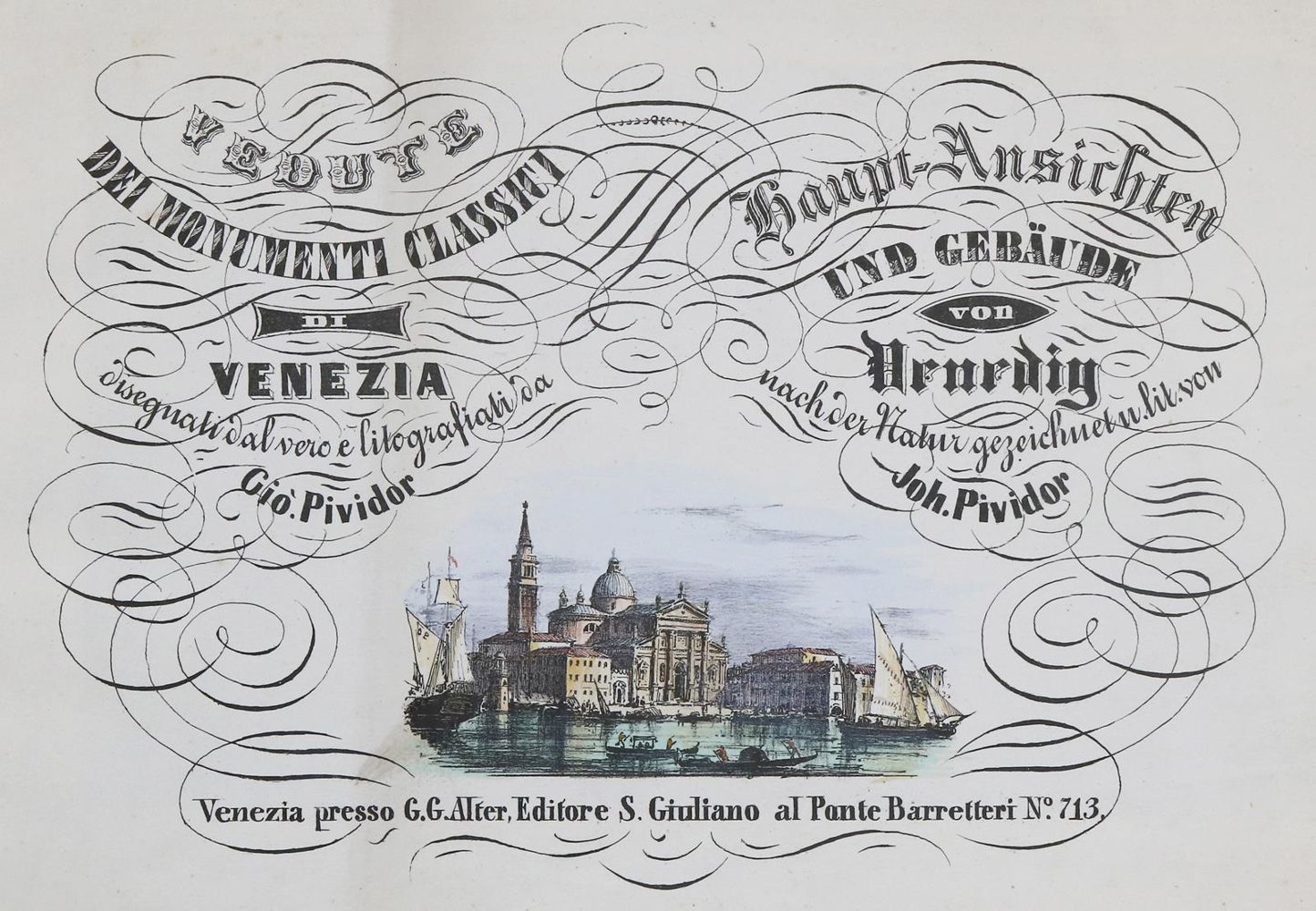 Große Abbildung Nr.3: 135-2191 Pividor,G.: (Italien, Venedig)