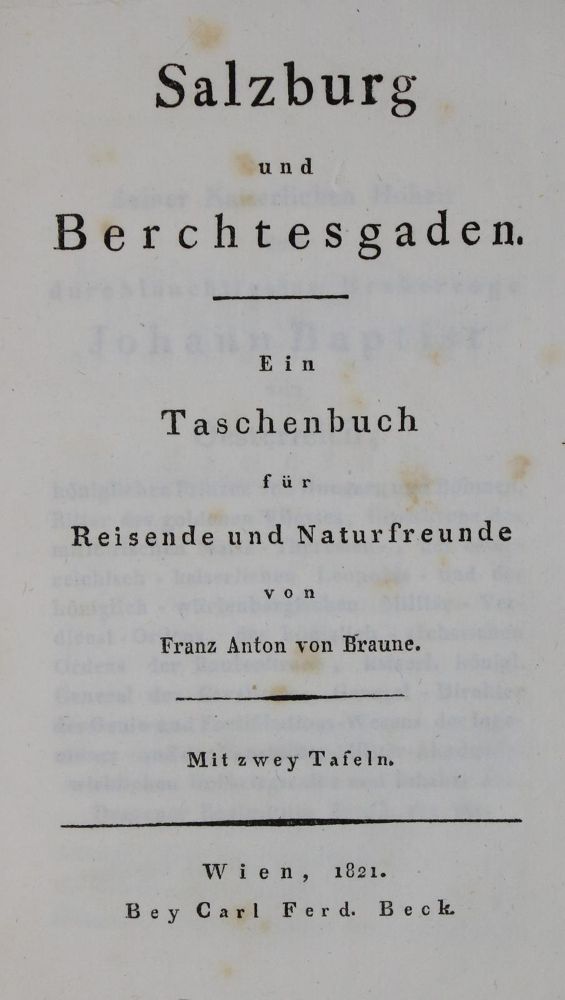 Große Abbildung Nr.1: 135-2194 Braune,F.A.v.: (Österreich)