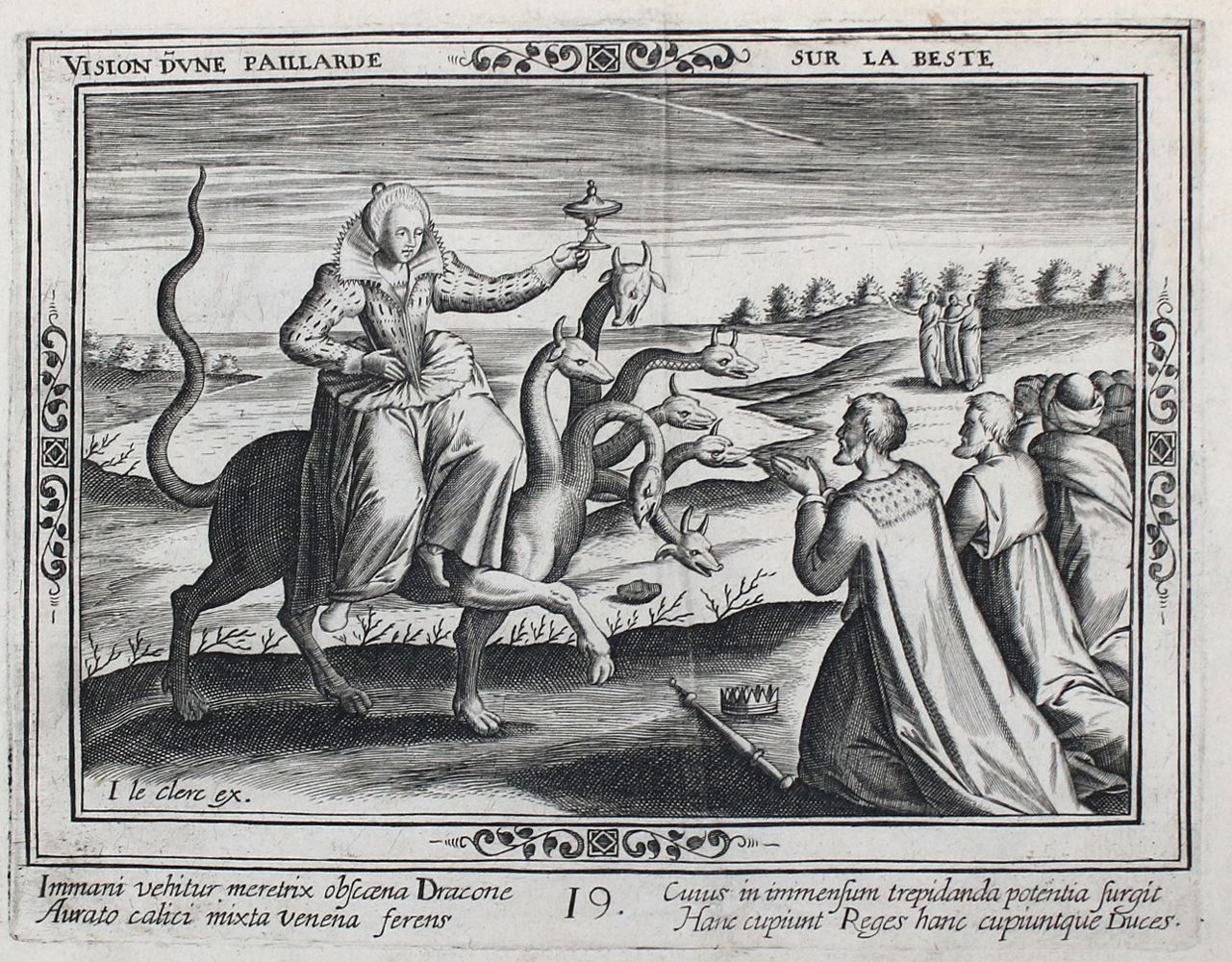 Große Abbildung Nr.2: 135-22 Halbeeck,J.van.: (Apokalypse)