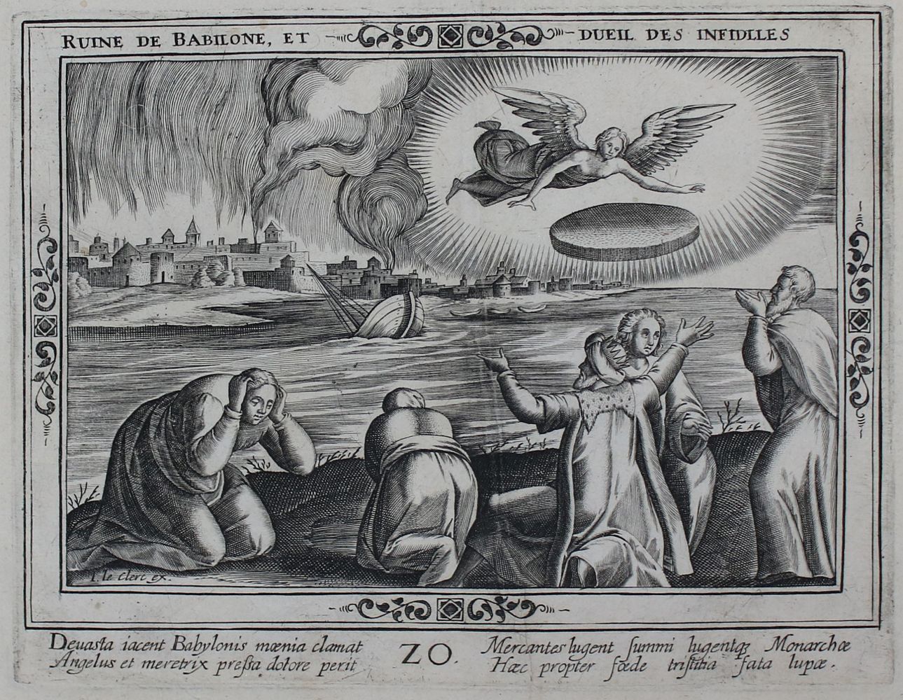 Große Abbildung Nr.3: 135-22 Halbeeck,J.van.: (Apokalypse)