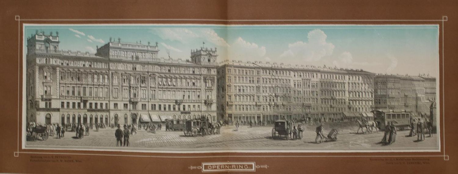 Große Abbildung Nr.1: 135-2222 (Petrovits,L.E. u. F.W.Bader).: (Österreich, Wien)