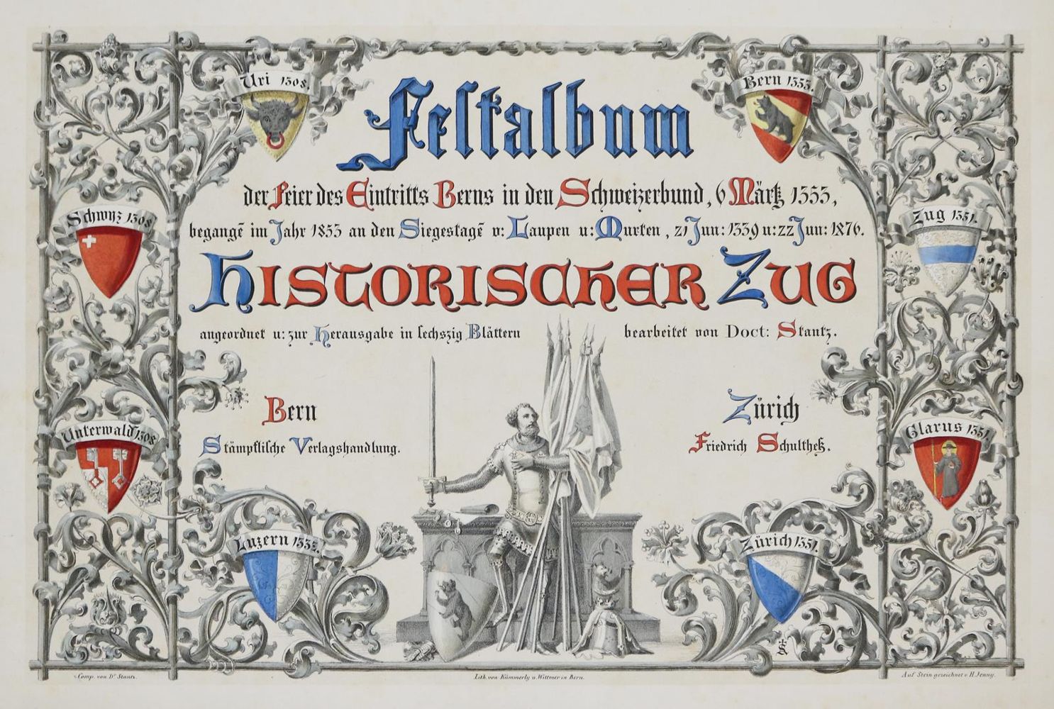 Große Abbildung Nr.3: 135-2227 Stantz.: (Schweiz, Bern)