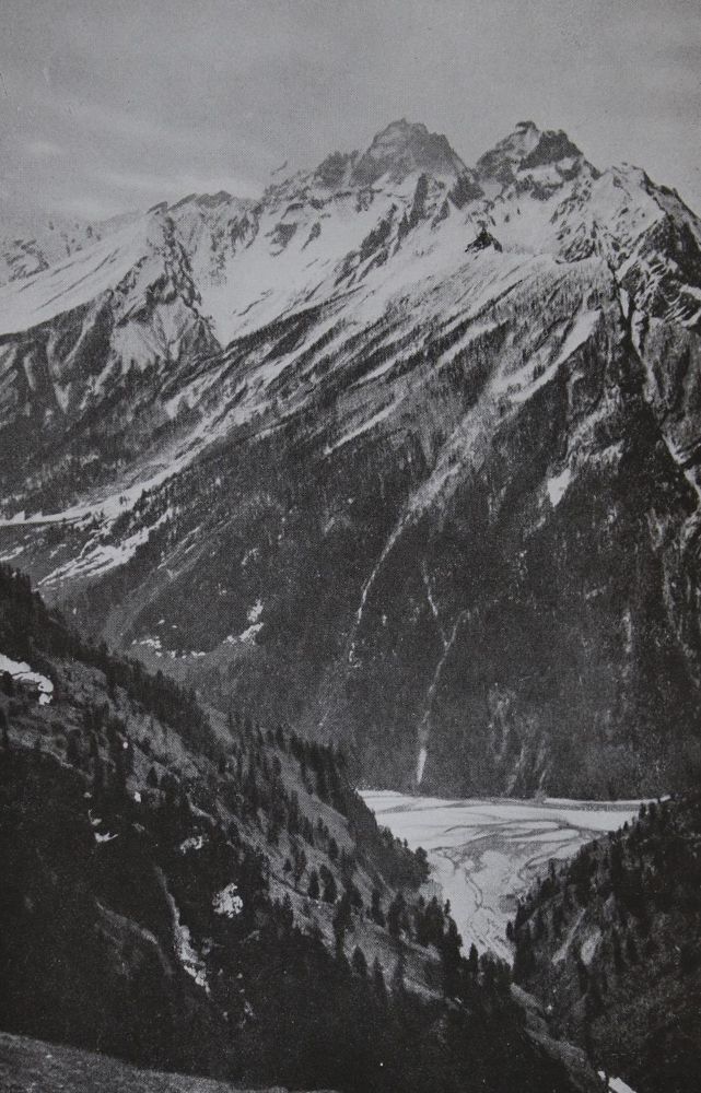 Große Abbildung Nr.1: 135-2244 Panoramen.: (Verschiedene Länder - Geschichte, Alpen und Alpinismus)