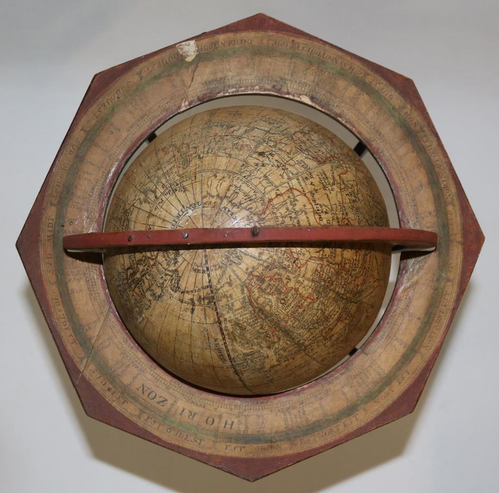 Große Abbildung Nr.5: 135-2249 Erdglobus.: (Verschiedene Länder - Geschichte, Atlanten, Globen)