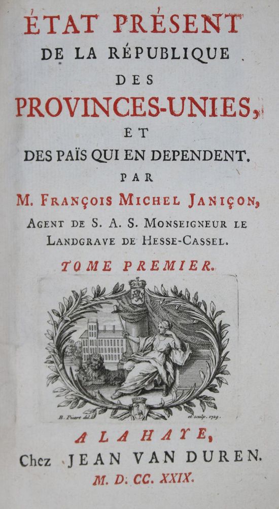 Große Abbildung Nr.1: 135-2274 Janicon,F.M.: (Verschiedene Länder - Geschichte, Benelux)