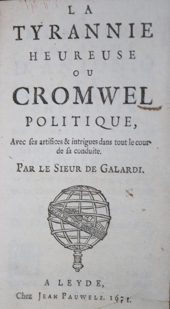 Große Abbildung Nr.1: 135-2304 Galardi,(F.)de.: (Verschiedene Länder - Geschichte, Grossbritannien, Cromwell)