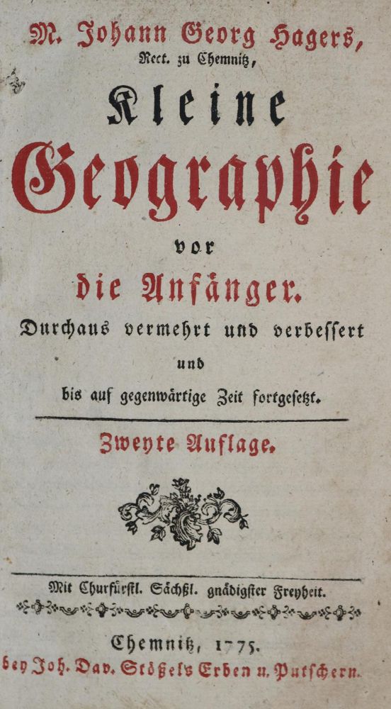 Große Abbildung Nr.1: 135-2316 Hager,J.G.: (Verschiedene Länder - Geschichte)